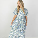 Maybrie Floral Tiered Dress